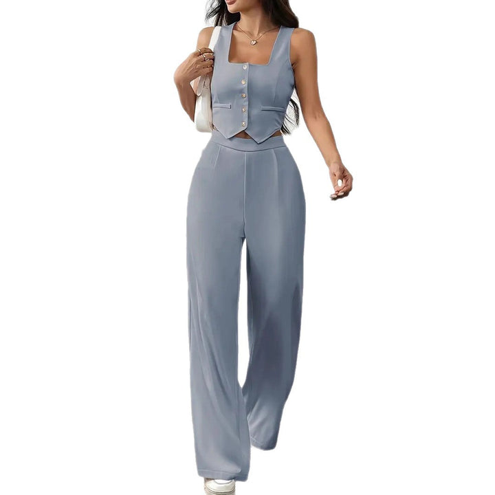 Damen modisches Zweiteiler Set Drune