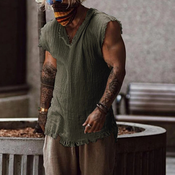 Herren lässiges Oversized-T-Shirt Drune