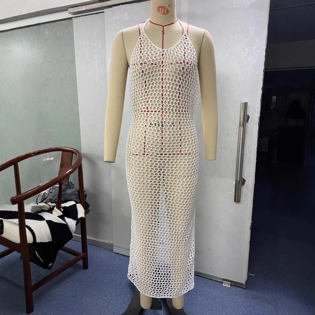 Damen Netzkleid im stylischen figurbetonten Design Drune
