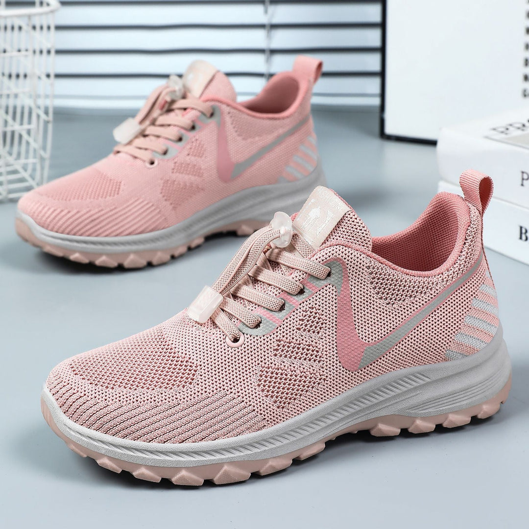 Damen Leichte Mesh-Laufschuhe mit flexibler Sohle Drune