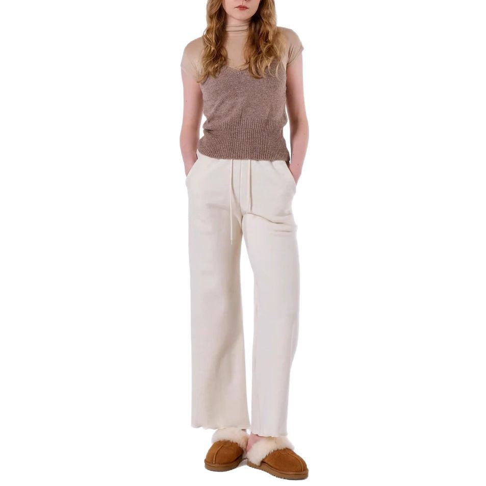Damen weite Jersey-Hose mit elastischem Bund und praktischen Taschen Drune