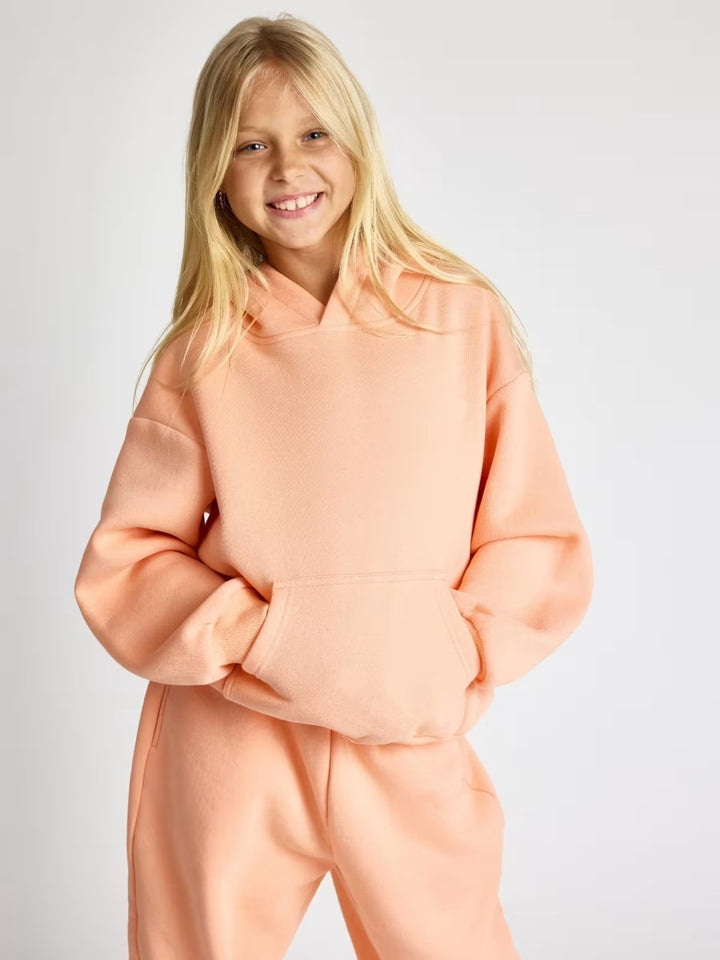 Damen lässiger Hoodie mit weichem Innenfutter und praktischen Taschen Drune