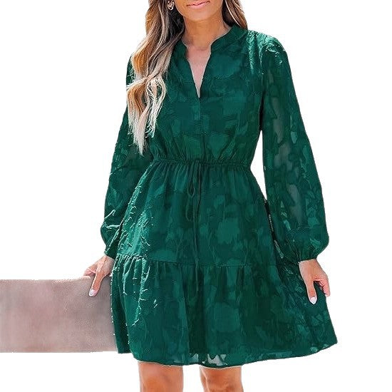 Damen Casual Kleid Drune