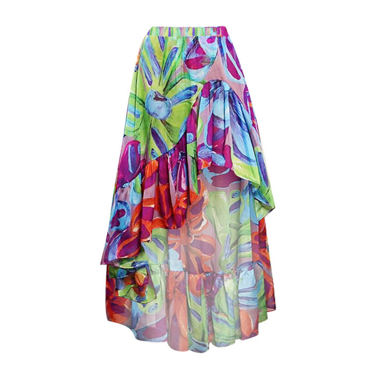 Damen Einteiler Badeanzug mit floralem Cut-Out Design Drune