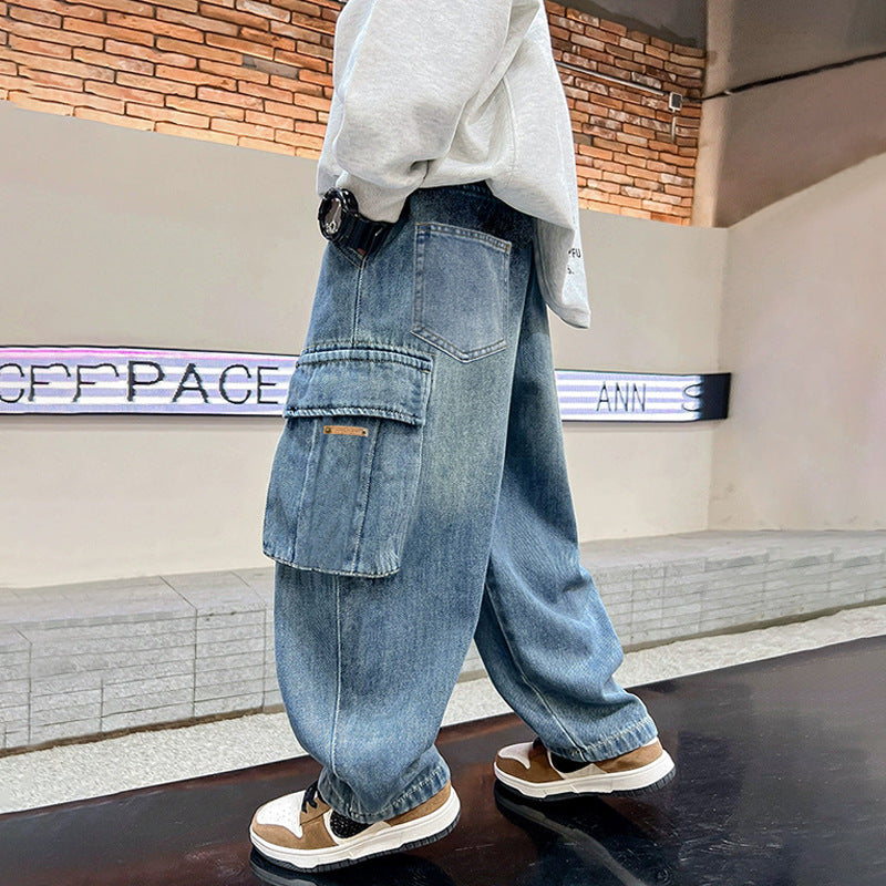 Damen Cargo Jeans mit lässigem Schnitt Drune