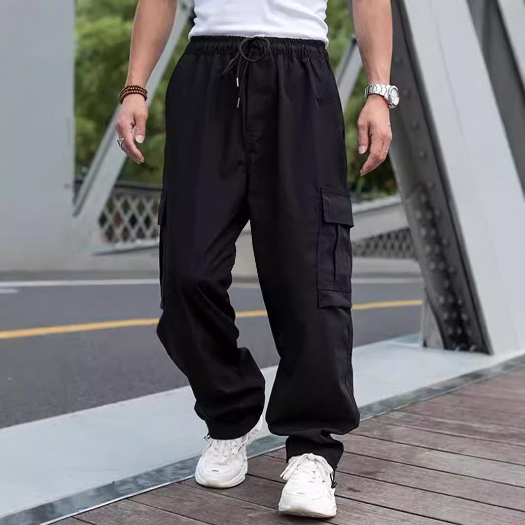 Herren Cargo-Hose mit vielen funktionalen Taschen und lockerer Passform Drune