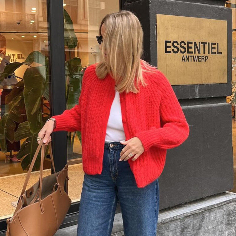 Damen Strickjacke Drune
