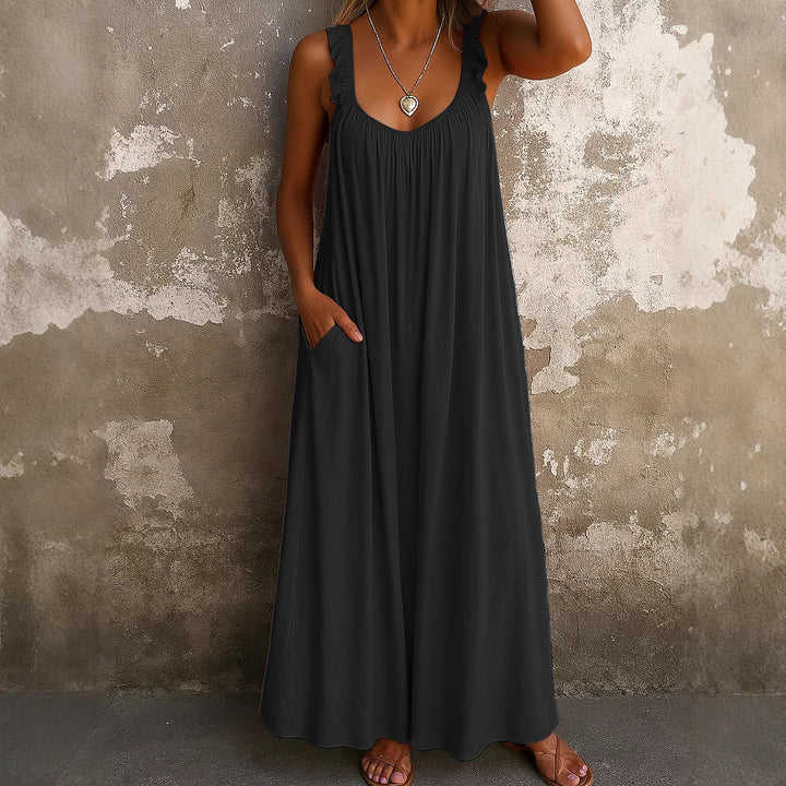 Damen Sommerliches Maxikleid Drune
