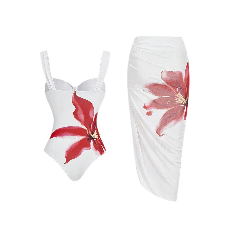 Damen Bademode-Set mit floralem Design Drune
