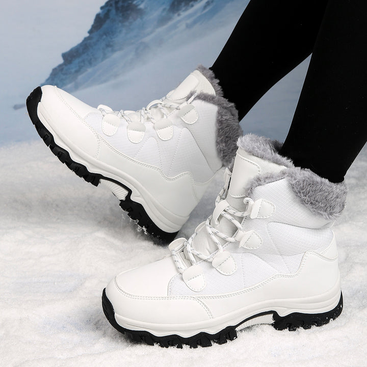 Damen Thermo-Winterstiefel mit isolierendem Futter und rutschfester Sohle Drune