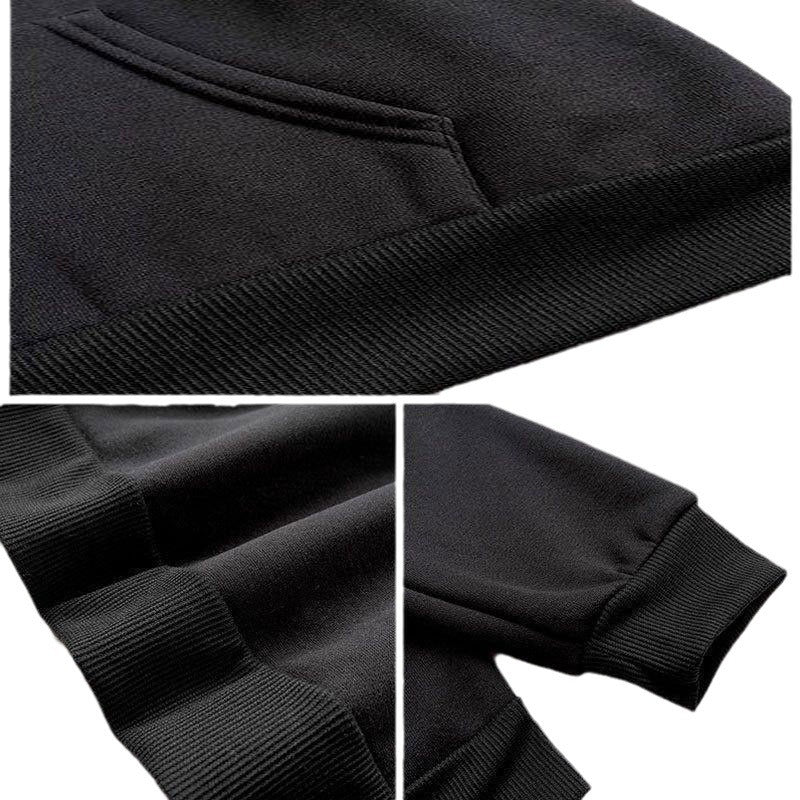 Damen nan extraweit geschnittener Zip-Hoodie mit verstärkter Kapuze, flachen Nähten und weichem Fleece-Innenfutter Drune