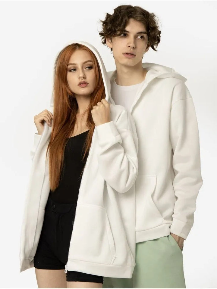 Damen oversized Kapuzenpullover mit weichem Innenfutter Drune