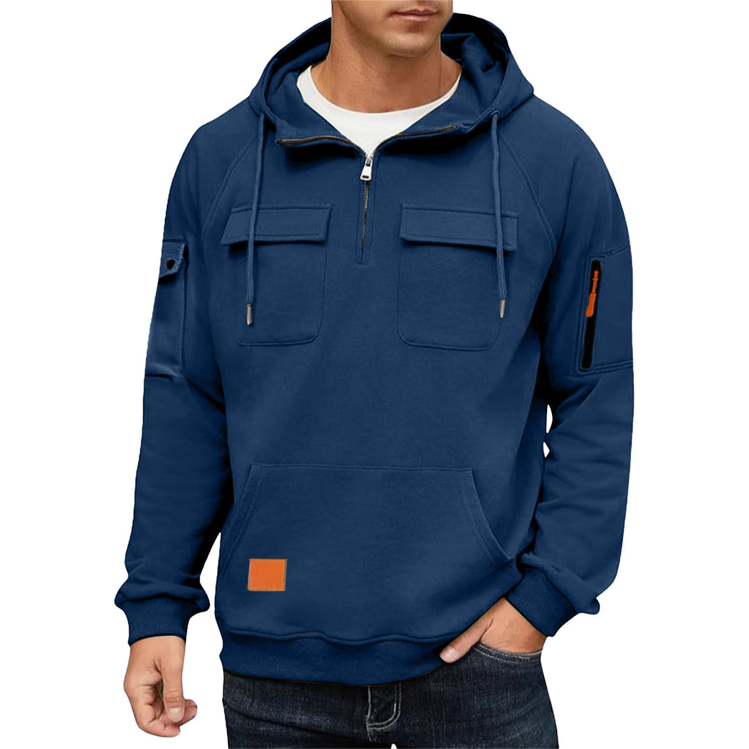 Herren Alltags-Hoodie mit praktischen Taschen Drune