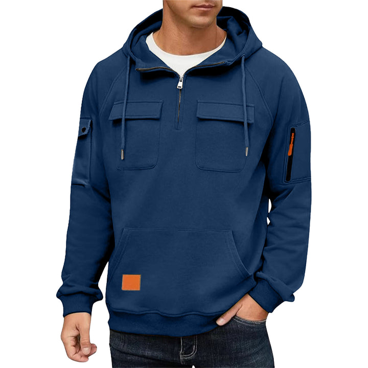 Herren Alltags-Hoodie mit praktischen Taschen Drune
