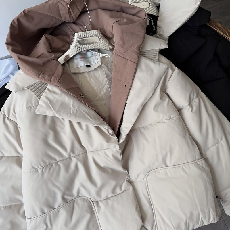 Damen Steppjacke mit großzügiger Kapuze und modernem Schnitt Drune