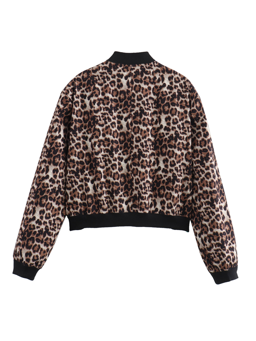 Damen modische Bomberjacke im tierischem Muster Drune