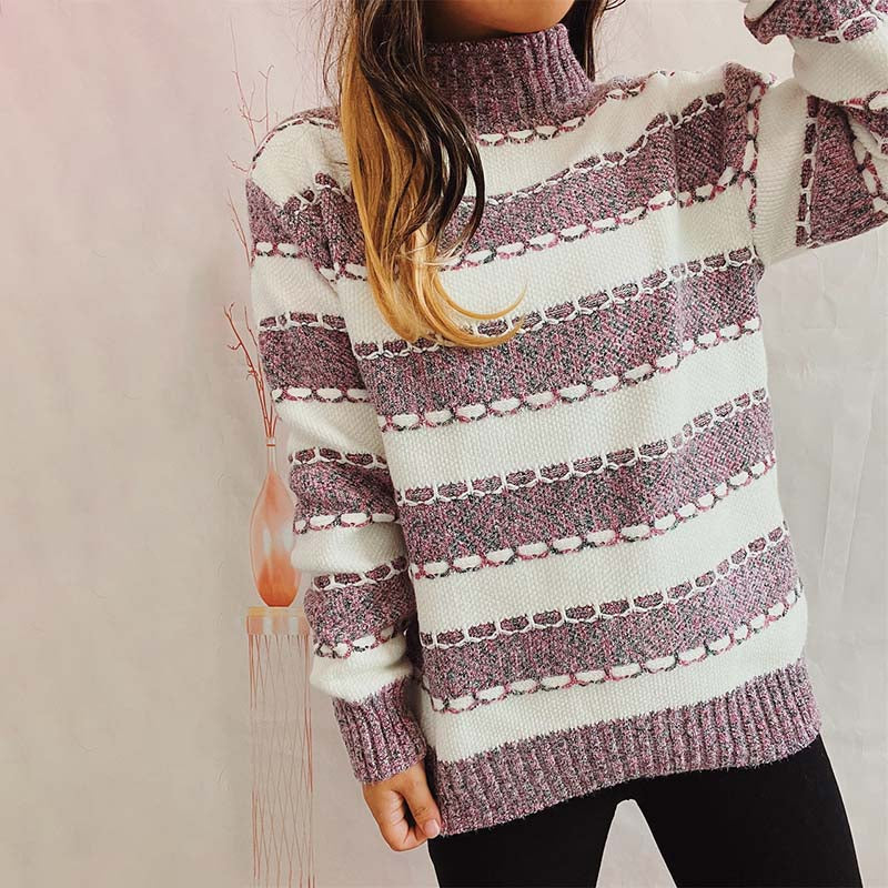 Drune | Gestreifter Strickpullover mit Zeitlosem Design