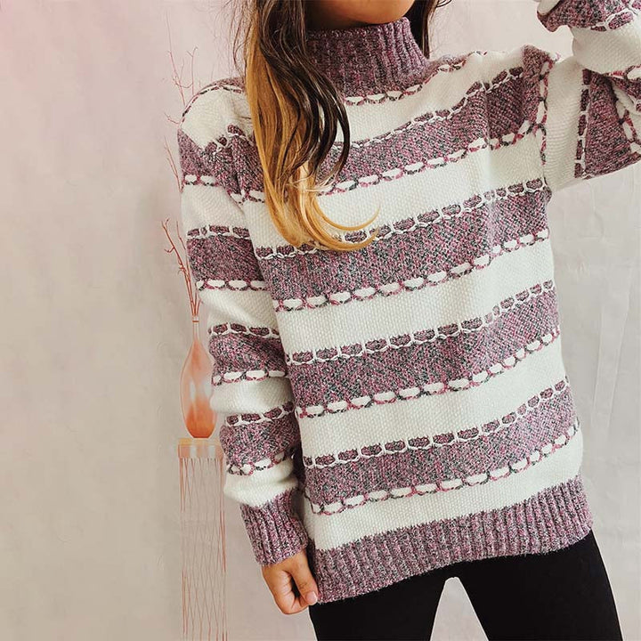 Drune | Gestreifter Strickpullover mit Zeitlosem Design