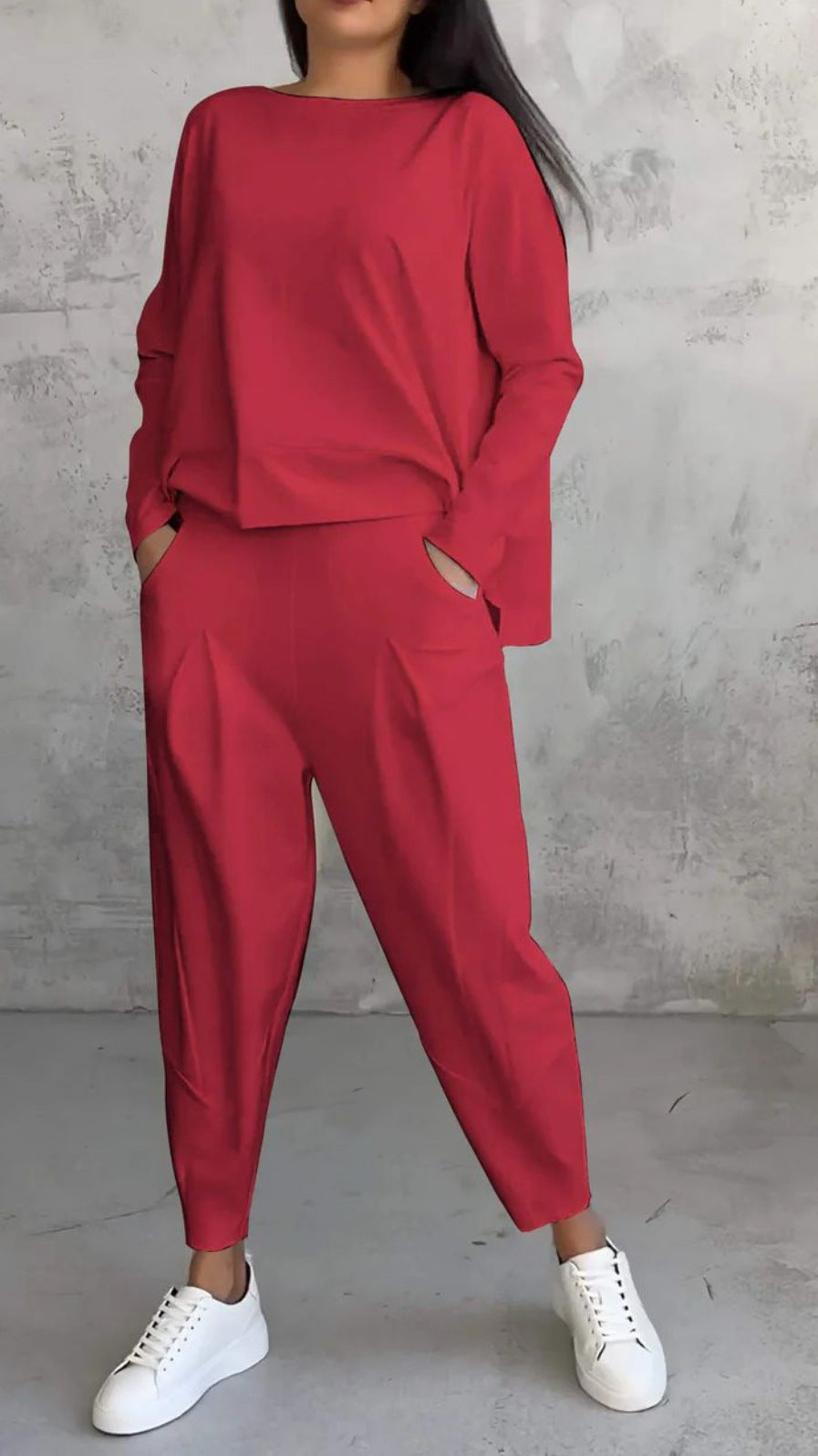 Drune | Overall Slim Fit Atmungsaktives Satz Mit Langärmligem Oberteil Und Schmalen Hosen