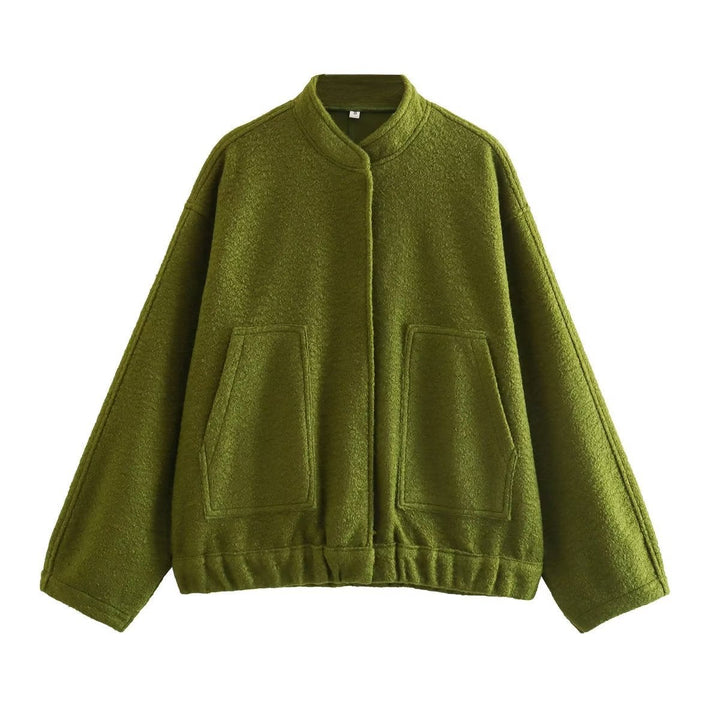 Drune | Damen Casual Oversized Jacke Leichtgewicht