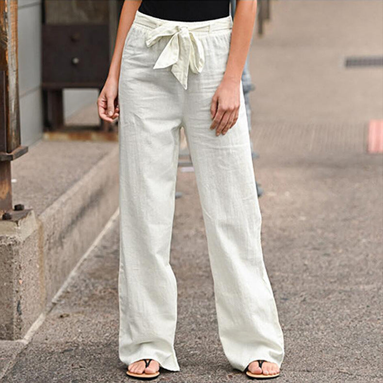 Damen Leichte und lockere Sommerhose Drune