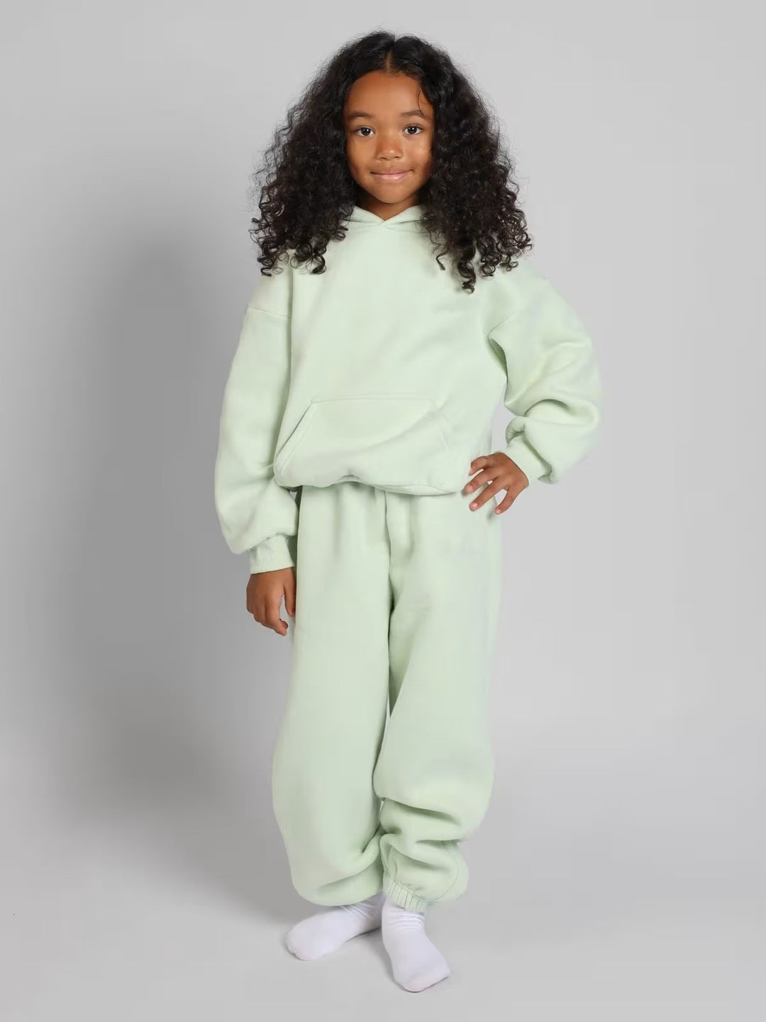 Damen lässiger Hoodie mit weichem Innenfutter und praktischen Taschen Drune