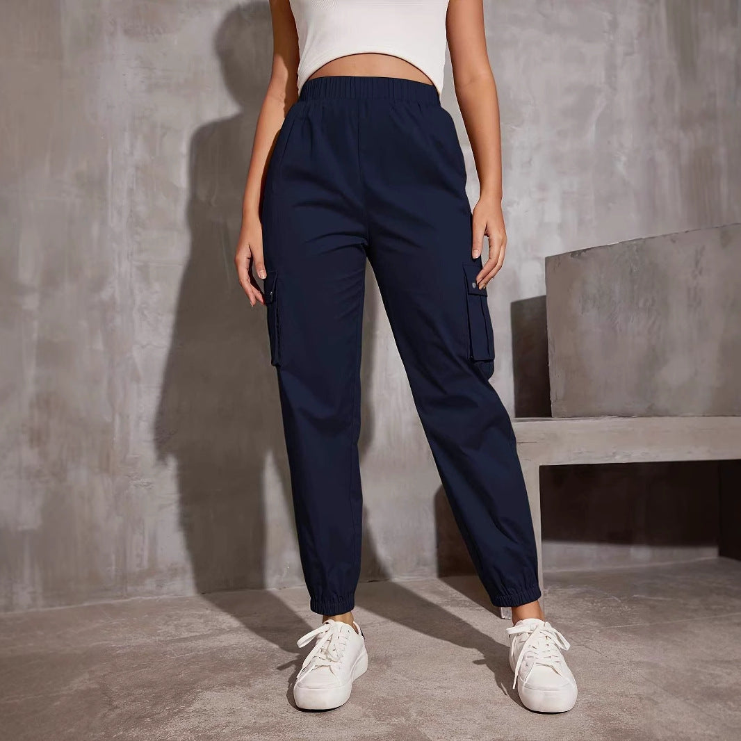 Damen Cargo-Hose mit ergonomischem Schnitt und praktischen Taschen Drune
