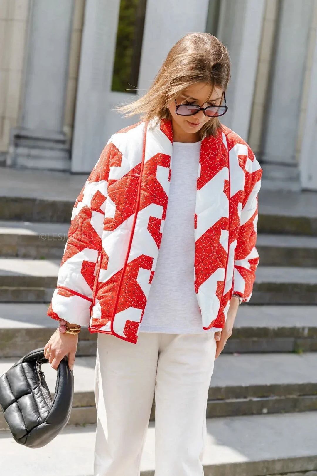 Drune | Geometrische Jacke