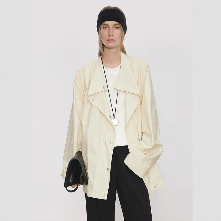 Damen funktionale Kapuzenjacke Drune