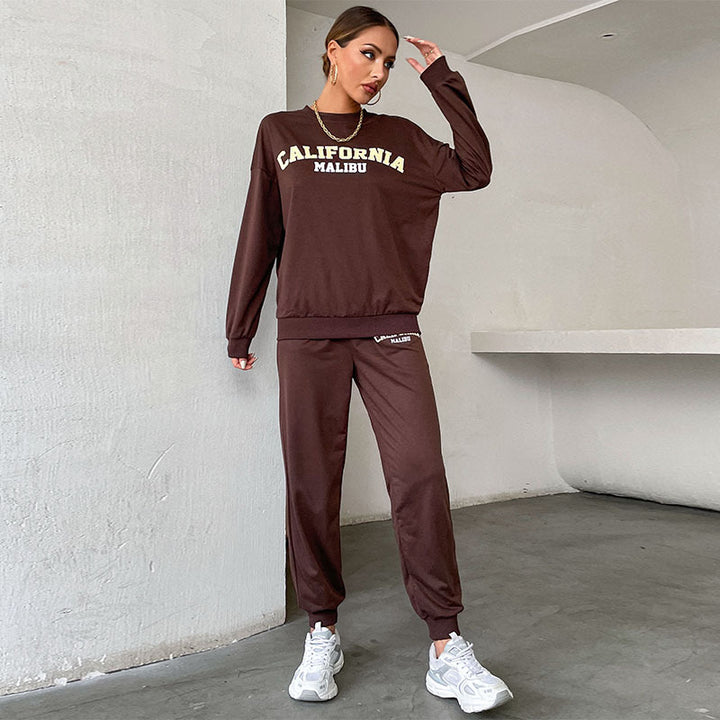 Damen Sweathose und Sweatshirt-Set Drune