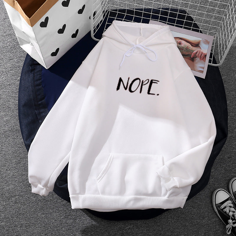 Damen Kapuzenpullover mit witzigem Schriftzug Drune