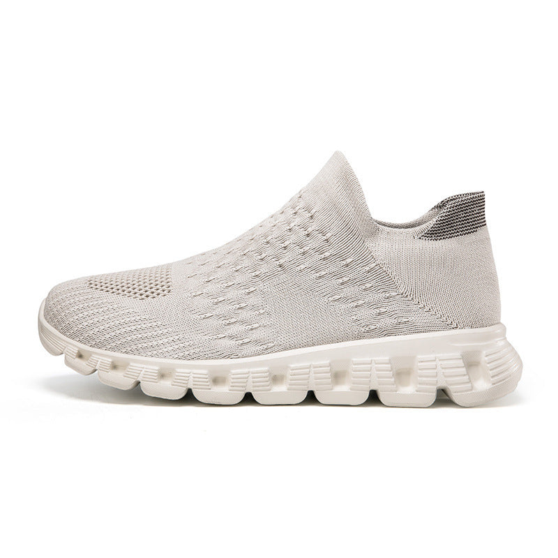 Damen Atmungsaktive Slip-On Sneakers mit dämpfender Sohle Drune