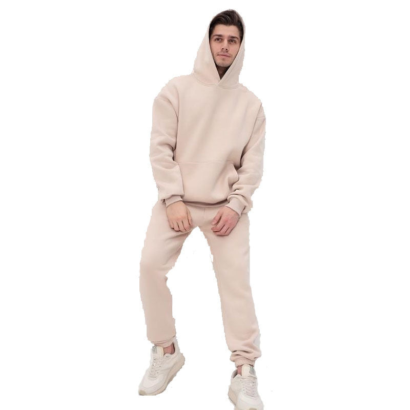 Damen nan extraweicher Oversize-Hoodie mit strukturierter Kängurutasche, überschnittener Schulter und angerauter Innenseite Drune