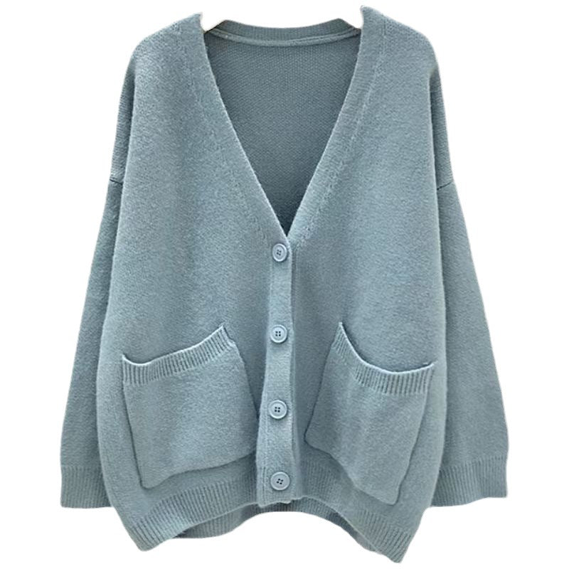 Damen Strickjacke mit V-Ausschnitt und praktischen Taschen Drune 1771687738