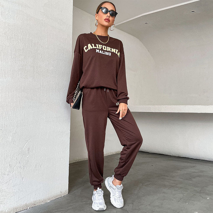 Damen Sweathose und Sweatshirt-Set Drune