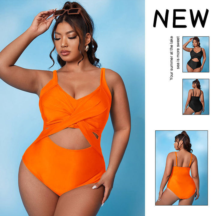 Damen Einteiler Badeanzug mit innovativem Cut-Out Design Drune