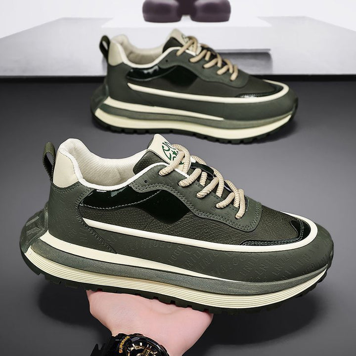 Damen Sportliche Sneaker mit dämpfender Profilsohle und modischen Akzenten Drune