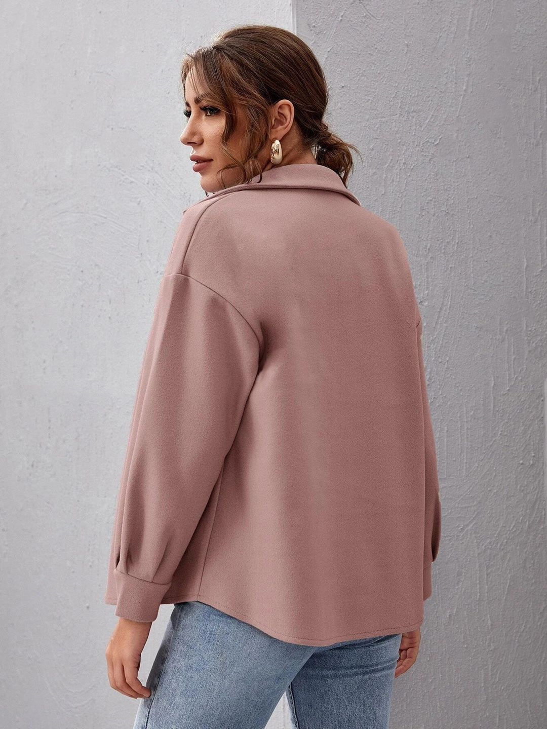 Drune | Wollmischjacke - Leicht & Warm - Weicher Wollmischstoff - Alltäglicher Herbststil