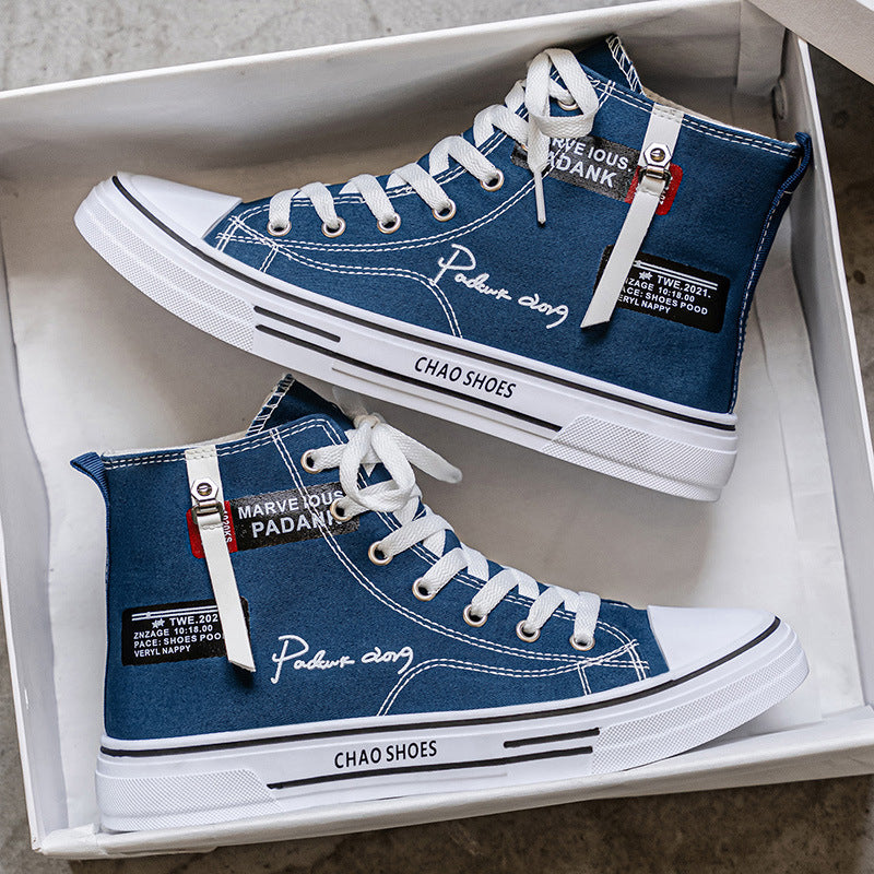 Damen Hohe Sneakers mit modernem Design und bequemer Innensohle Drune