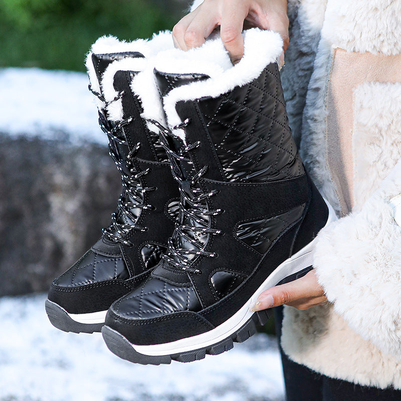 Damen Winterstiefel mit isolierender Fütterung und rutschfester Sohle Drune 1759510592