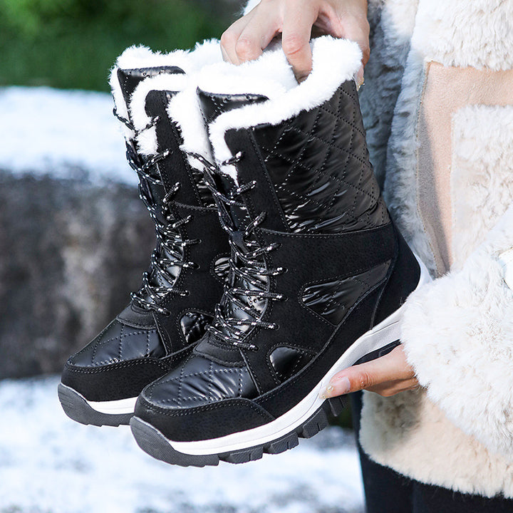Damen Winterstiefel mit isolierender Fütterung und rutschfester Sohle Drune 1759510592