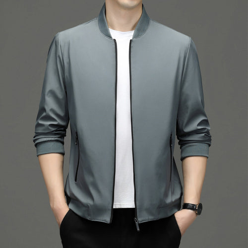 Herren sportliche Blousonjacke mit modernem Schnitt und funktionalen Details Drune