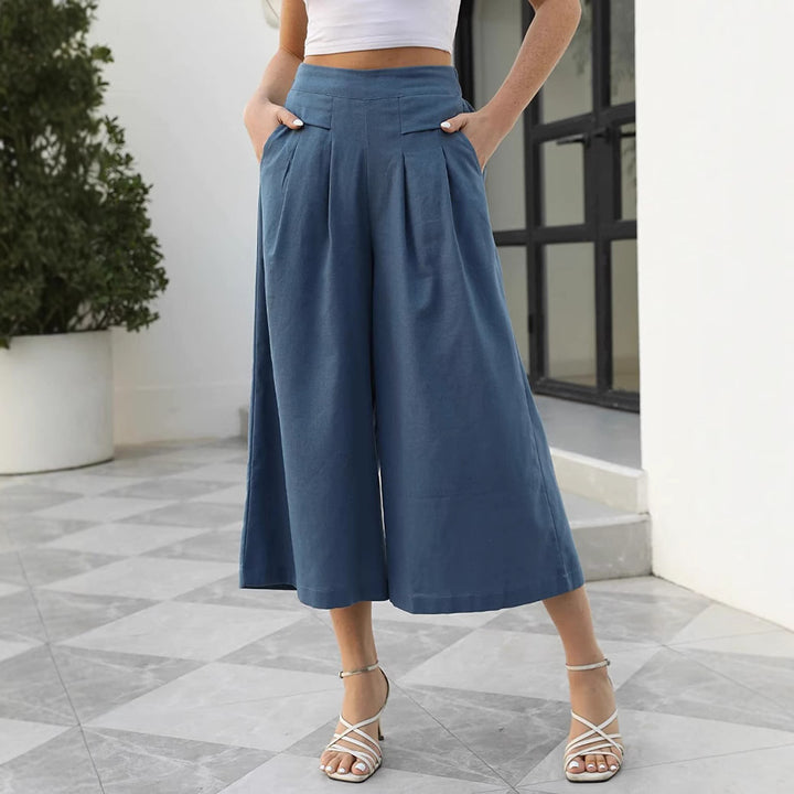 Damen Weite Culotte mit elegantem Schnitt Drune