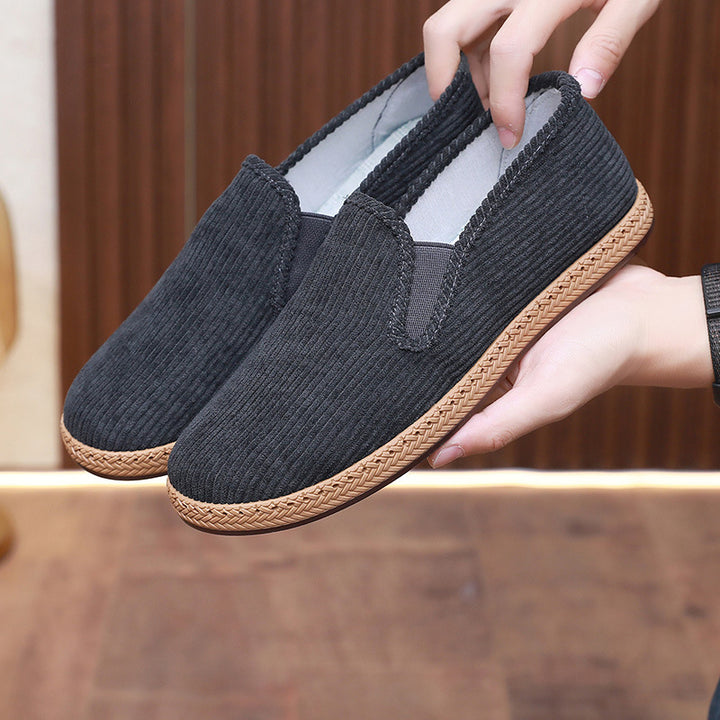 Damen Bequeme und weiche Slip-On Schuhe aus hochwertigem Material Drune