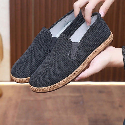 Damen Bequeme und weiche Slip-On Schuhe aus hochwertigem Material Drune