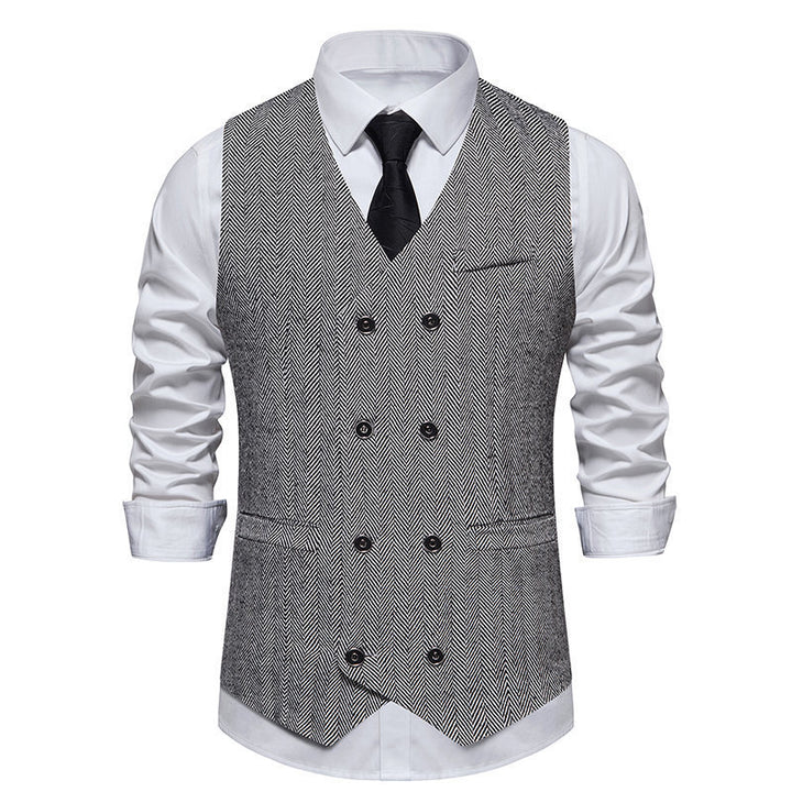 Herren elegante Weste im modernen Design Drune