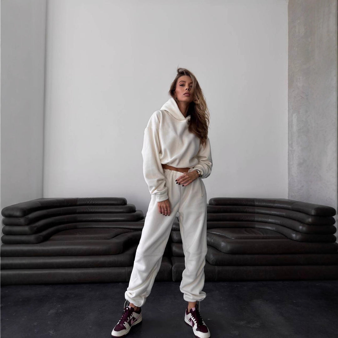Damen kuscheliger Sweatsuit Drune