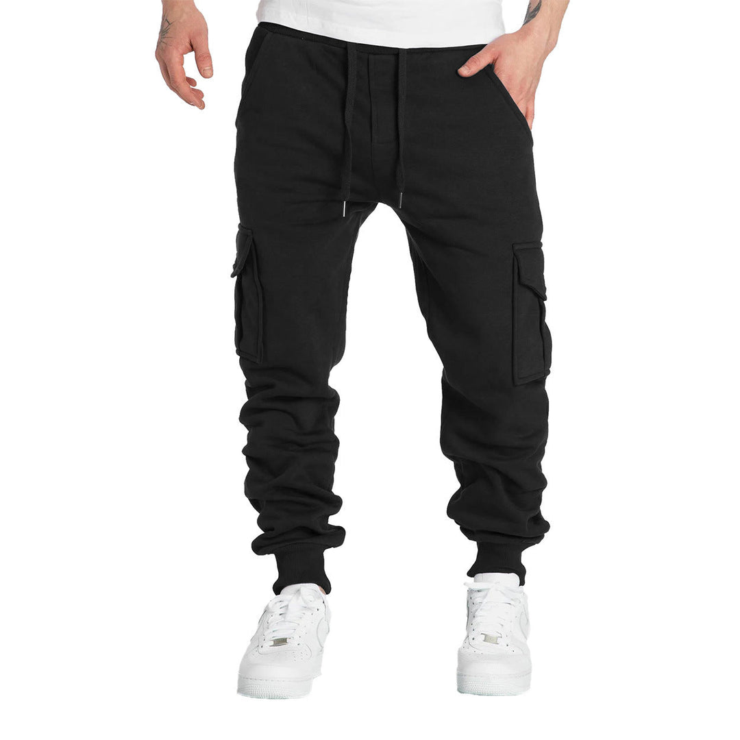 Herren Cargo-Jogginghose mit elastischem Bund und praktischen Seitentaschen Drune