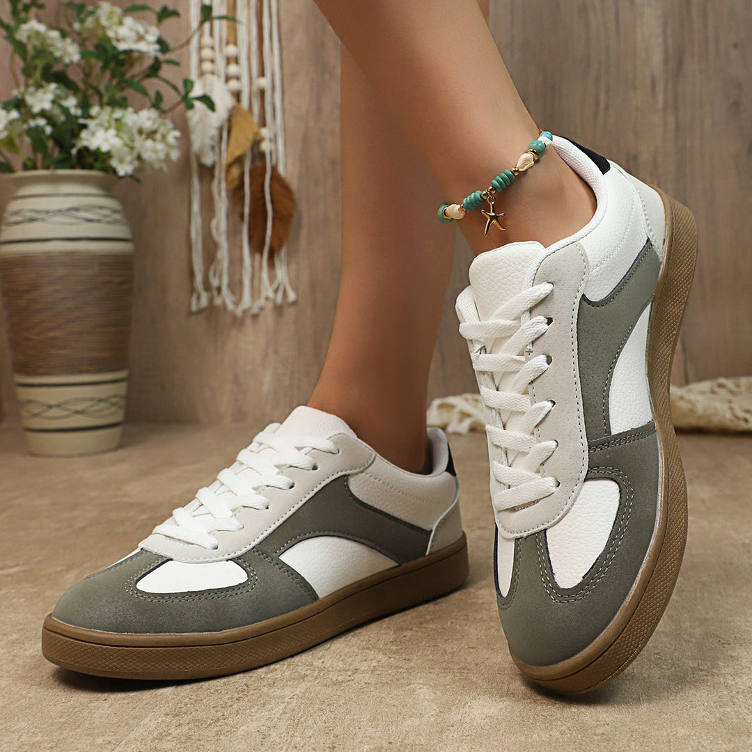 Damen Sportliche Freizeitsneaker mit atmungsaktivem Obermaterial Drune