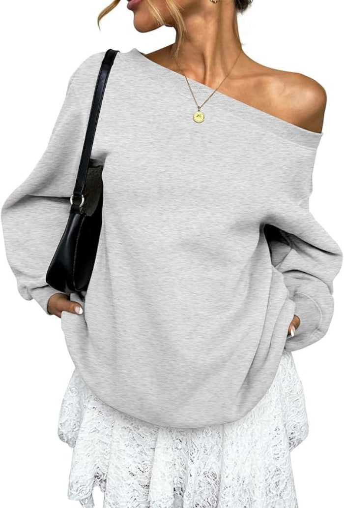 Damen Oversized Sweatshirt Drune